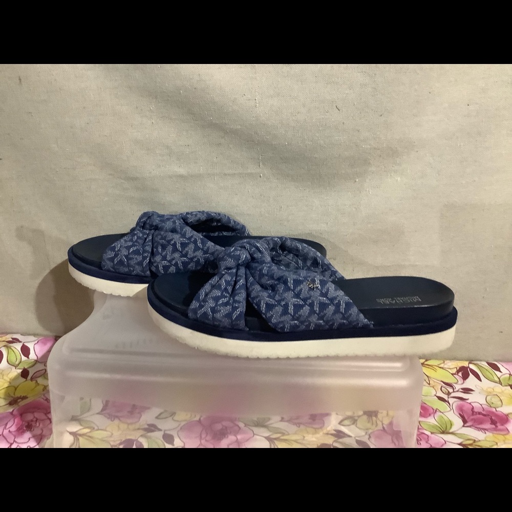 Michael Kors Women Josie Denim Sandals - Picture 2 of 6